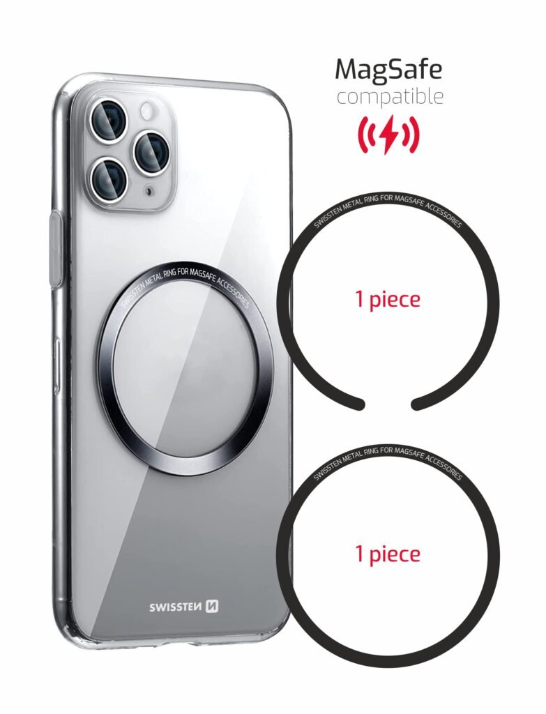 SWISSTEN SET METAL PAD (for MagSafe cases)