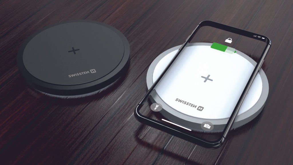 SWISSTEN WIRELESS CHARGER 15W WHITE