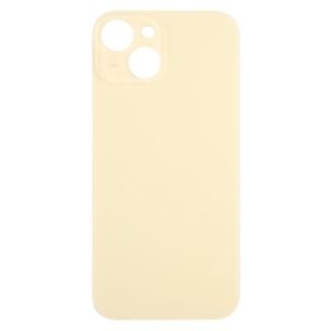 iPHONE 15 PLUS BACK COVER GLASS OEM 1:1/ YELLOW (GLASS ONLY)