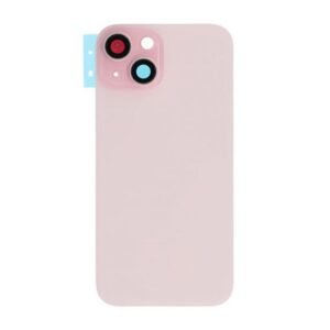 iPHONE 15 PLUS BACK COVER GLASS OEM 1:1/ PINK (GLASS ONLY)