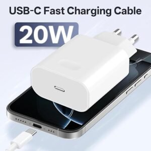 20w EU Charger + C to C cable
With Package