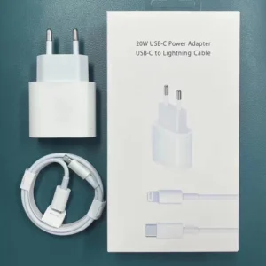 20w EU Charger + C to lighting cable
With Package